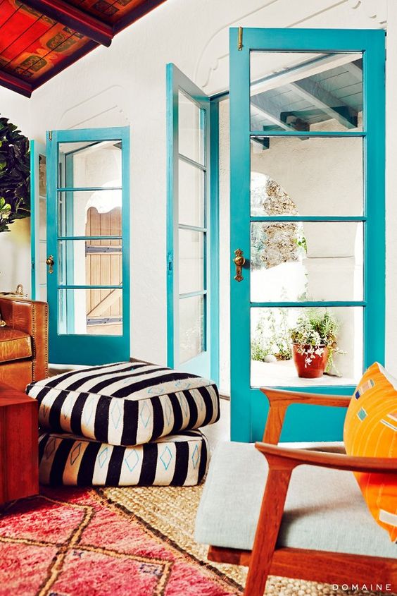 Home Tour: The Eclectic LA Home of a Breaking Bad Star via @Domaine Home