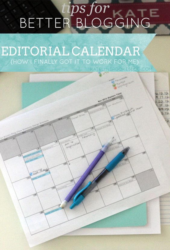 How I finally got my editorial calendar to work for me. #blogging #tips