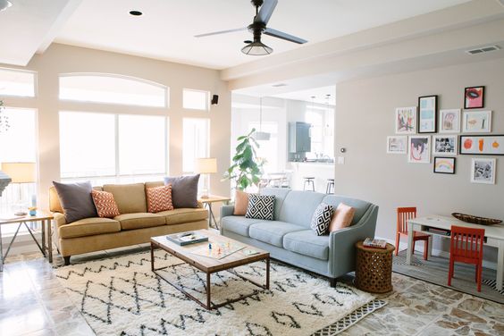 How to create a kid-friendly family room (and keep things separate!)