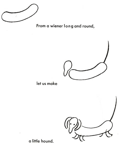 How to draw a dachshund