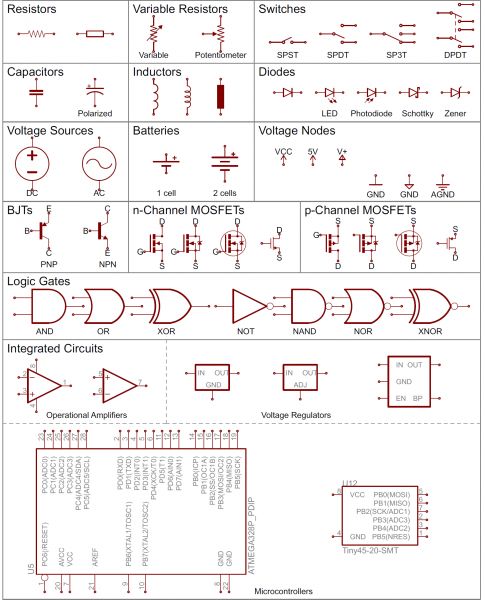 How to Read a Schematic #Electronics #MAKE #DIY