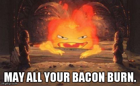 Howl's Moving Castle's Calcifer! haha this is so funny!