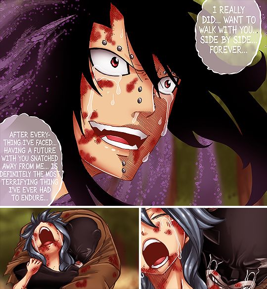 I can´t accept it! Please don´t go! #fairytail488 #gajevy part 2/2