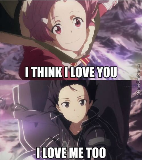 i love me too ^__^ ~ me #anime #memes #funny #manga