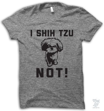 I Shih Tzu not!