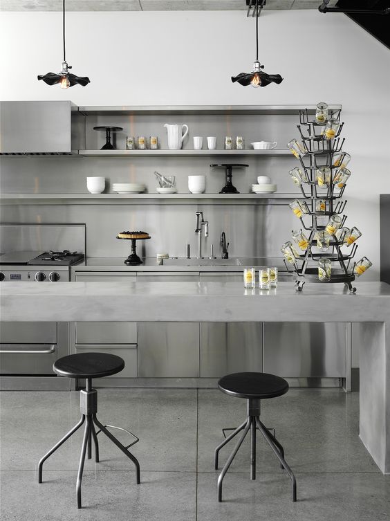 Industrial Kitchen Style for your HDB