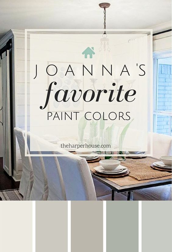 Joanna Gaines' five favorite Fixer Upper paint colors