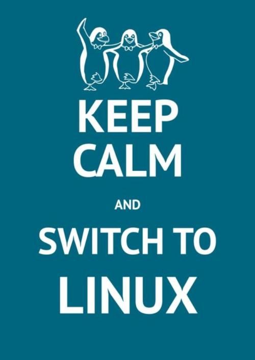 keep calm and switch to linux