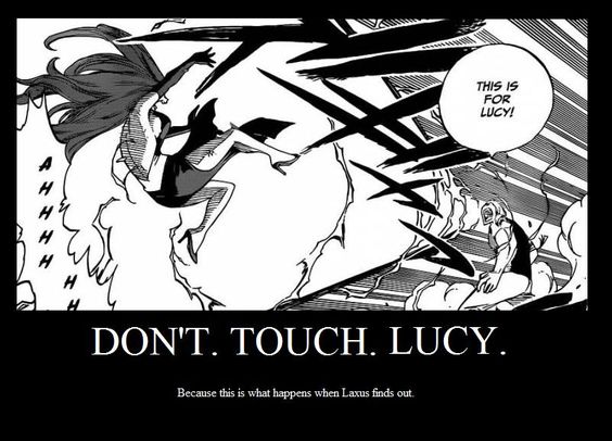Laxus for lucy