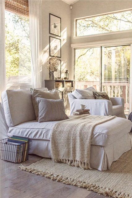 Light and Airy Living Room at Jenna Sue Design
