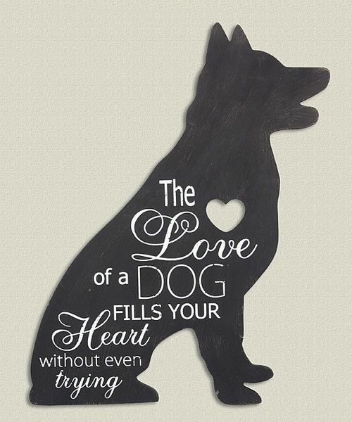 Look at this 'Love of a Dog' Wall Sign on #zulily today!