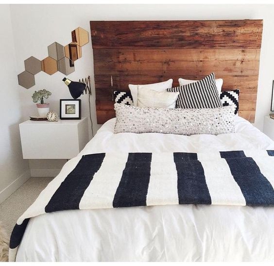 love the headboard and the throw blanket
