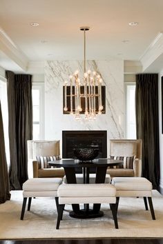 LUXURY DINING ROOM IDEAS | be inspired by this luxury Dining Room |  #diningroomdecorideas #moderndiningrooms