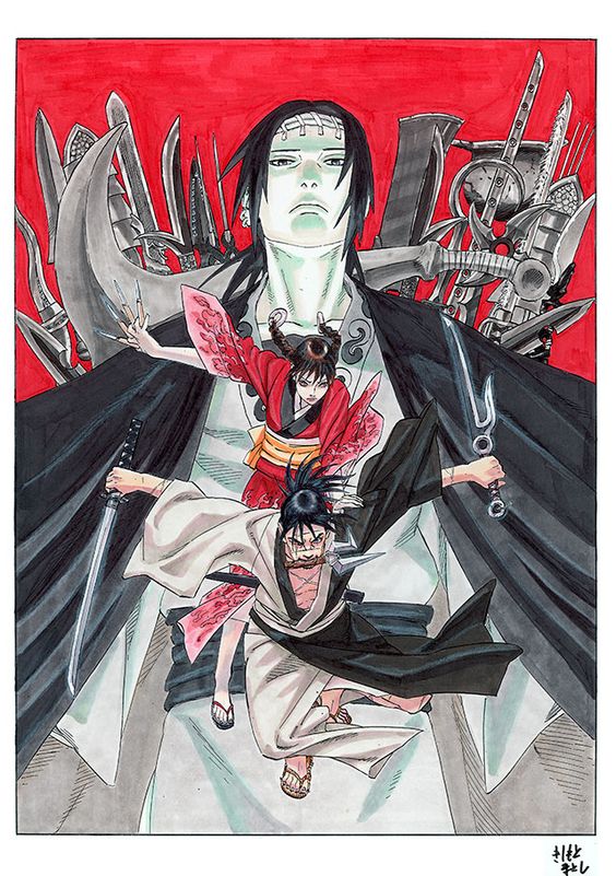 Masashi Kishimoto (of Naruto-fame) illustrates Blade of the Immortal