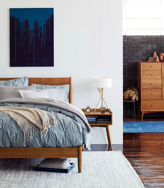 Modern bedroom furniture that suits almost any style. The west elm mid-century bedroom furniture collection includes beds, headboards, bed frames, nightstands, dressers, wardrobes, benches + more. Streamlined style for sleeping.
