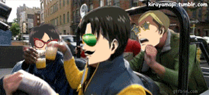 my gifs funny gif mustache no regrets levi sorry not sorry snk shingeki no kyojin AOT eren jaeger rivaille eren hanji zoe irvin smith snk gif Scouting Legion erwin smith Sorry I had to do it levi heichou like always:I had to do it attack on titan levi ackerman the survey corps Kirayamapi Erwin is the one who have more fun (?)