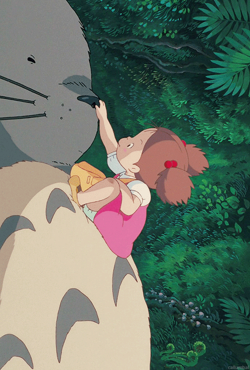 My Neighbor Totoro (1988) #gif #art #animation