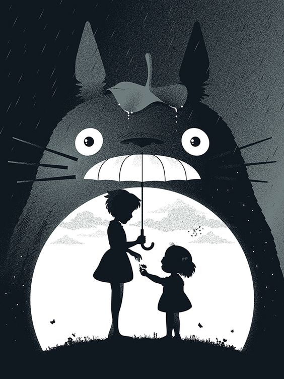 My Neighbor Totoro on Behance by Guillaume Morellec from Paris, France.