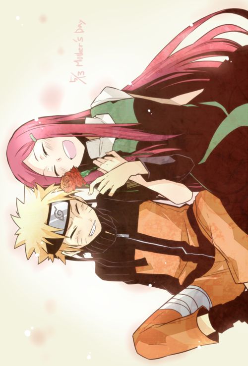 Naruto and Kushina