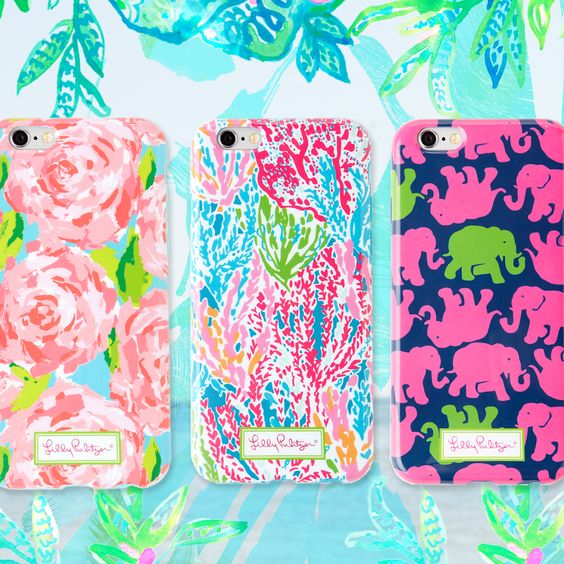 NEW Lilly Pulitzer iPhone 6 & 6 Plus Cases