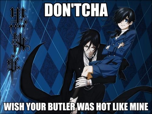 OMG Ciel's face is just like 