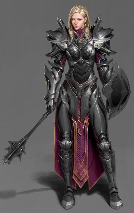 OMG she actually has proper armor on!!! See, that's the kind of armor all female warriors need.