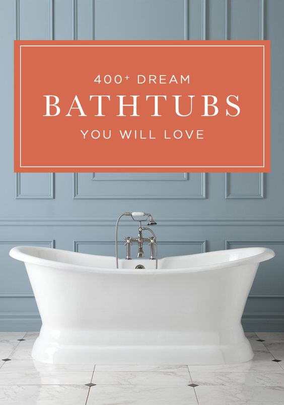 On the hunt for the perfect bathtub to give your bathroom a ‘wow factor’? Look no further! This dreamy collection of magazine worthy tubs will make any bathroom sparkle with beauty.