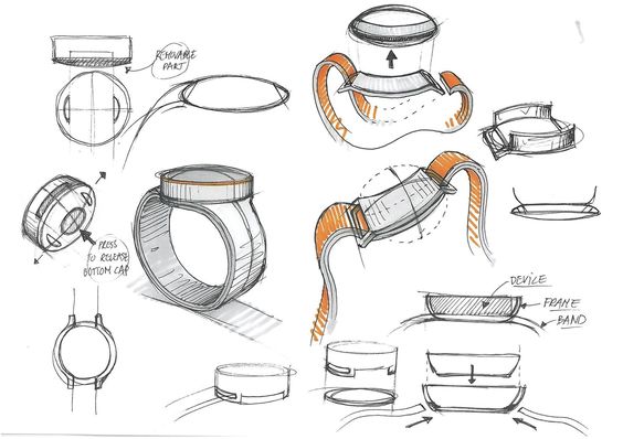 OnePlus Shares Sketches Of Its Scrapped Smartwatch Project #Android #CES2016 #Google