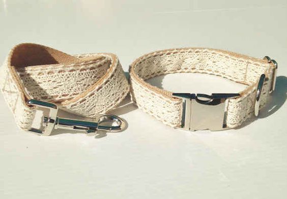 Or perhaps this lace collar and leash set.