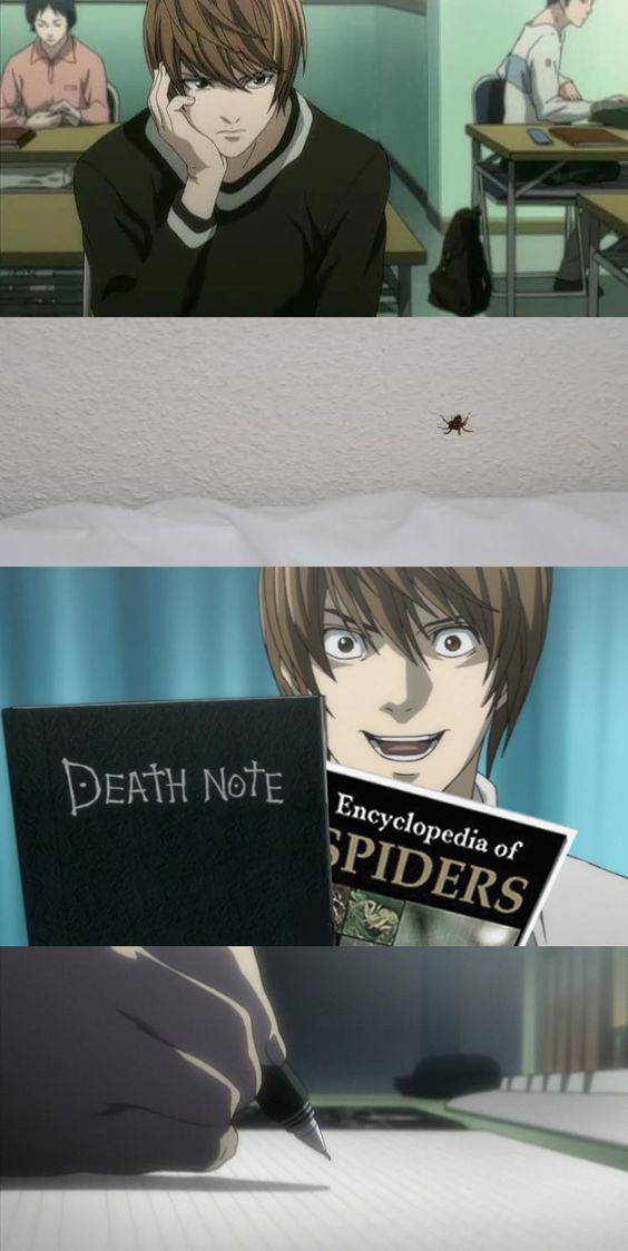 【 Otakus Understand 】 Otaku, Anime, meme, memes, funny, Death Note, Spiders