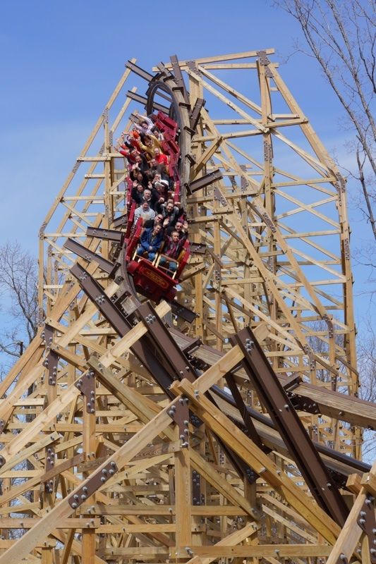 Outlaw Run is the new wood roller coaster at Silver Dollar City in Branson, Missouri.