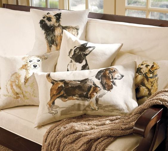 Pillows of a Girl's Best Friend! - Driven by Decor