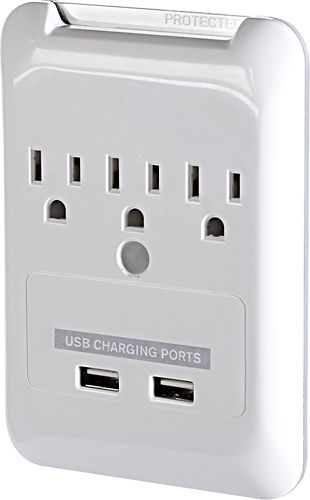 Plug-N-Power Charging Station with USB Charging Ports