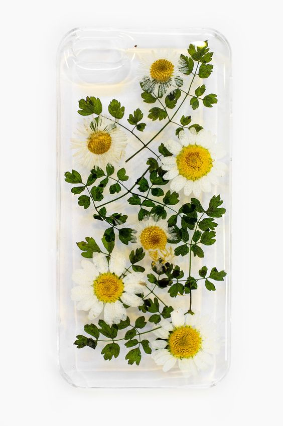 Pretty little flower phone cases.
