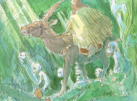 Princess Mononoke by Hayao Miyazaki, 1997