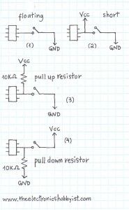 Pull Up Resistors explained