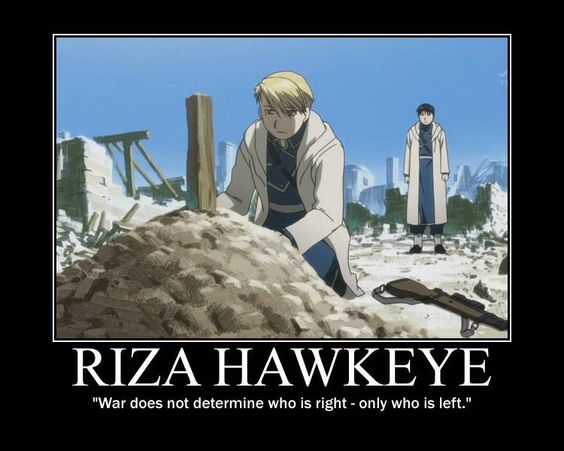 Riza Hawkeye, Fullmetal Alchemist: 