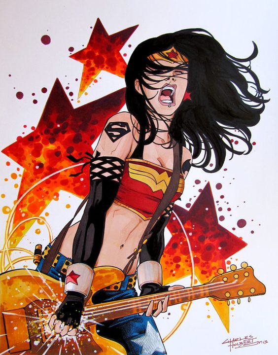 Rock Star Wonder Woman