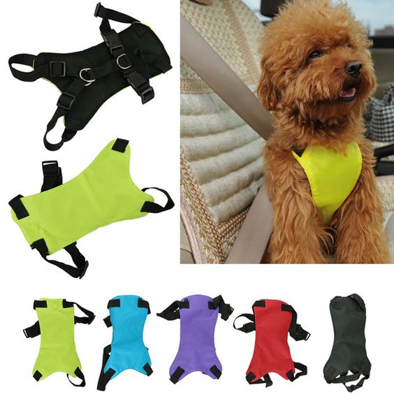 Safety Pet Seat Belt For Car Harness Dog Leash Safety Seat Belt Collar Supplies Products Dog Stuff Pads 3 Sizes