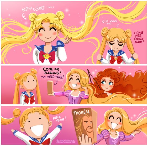 Sailor Moon and that Crazy Hair. Sailor Moon. Serena. Usagi. Princess Serenity. Love. sailor senshi. Moon Power. Comic. Fan art. Anime. #ForeverEileen