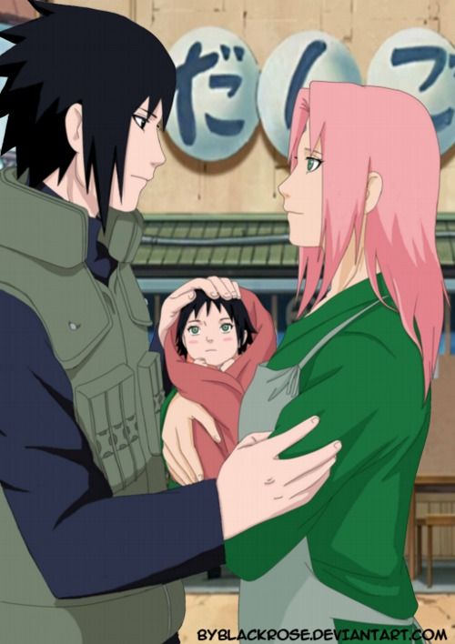 Sasusaku. Okay, there's so much love and emotion in this picture, I can't even describe it!