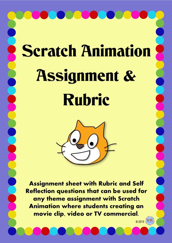 Scratch Animation Assignment Sheet and Rubric Package for students to learn basic computer programming skills, understand importance of order of operations and increase understanding of Cartesian Plane. Can be used with any theme or link to other subjects focus at the time.