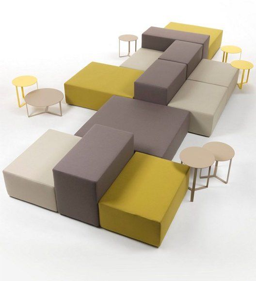 Sectional modular #sofa LOUNGE by Giulio Marelli Italia | #design M Studio