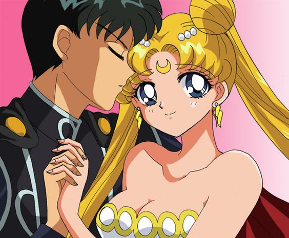 Serena and Darien: Queen/Princess Serenity and King/Prince Endymion