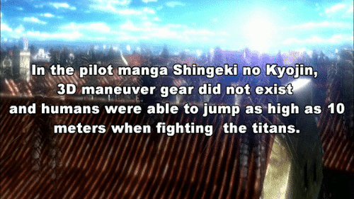 Shingeki no Kyojin facts.