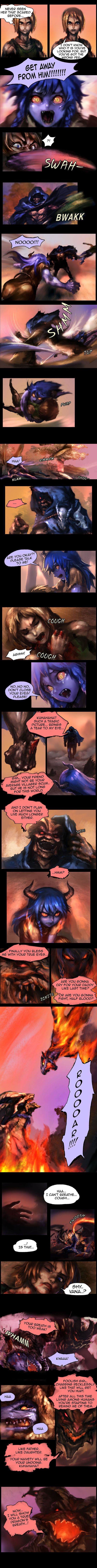 Shyvana~ The Half Dragon Tale. Page 5/6 by ptcrow