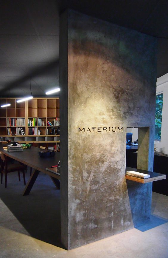 singapore office by materium architecture group I LOVE interior concrete