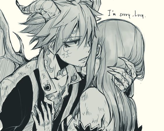 sketchy ✖ flavor Natsu/Lucy ||| OMG I love this pic so much