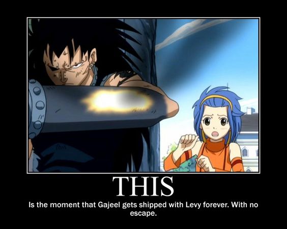 So very very  I wouldn't want it any other way!  Gajeel and Levy are perfect together!