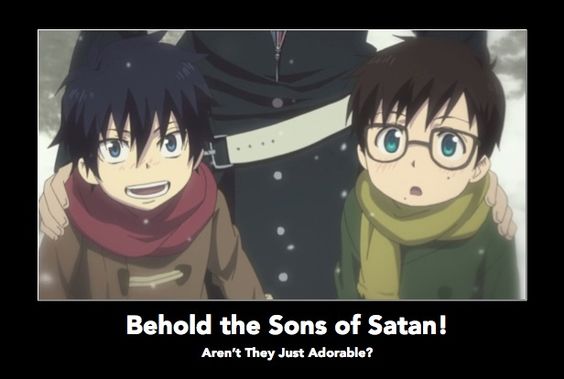 Son's of satan, aren't they just adorable